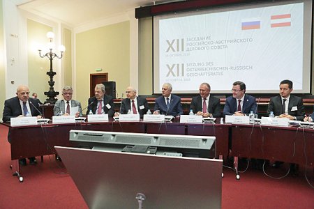 Андрей Плитко принимает участие в заседании Российско-Австрийского делового совета