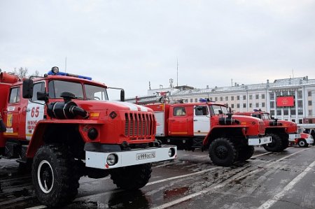 Кировская область пополнилась новыми пожарными машинами